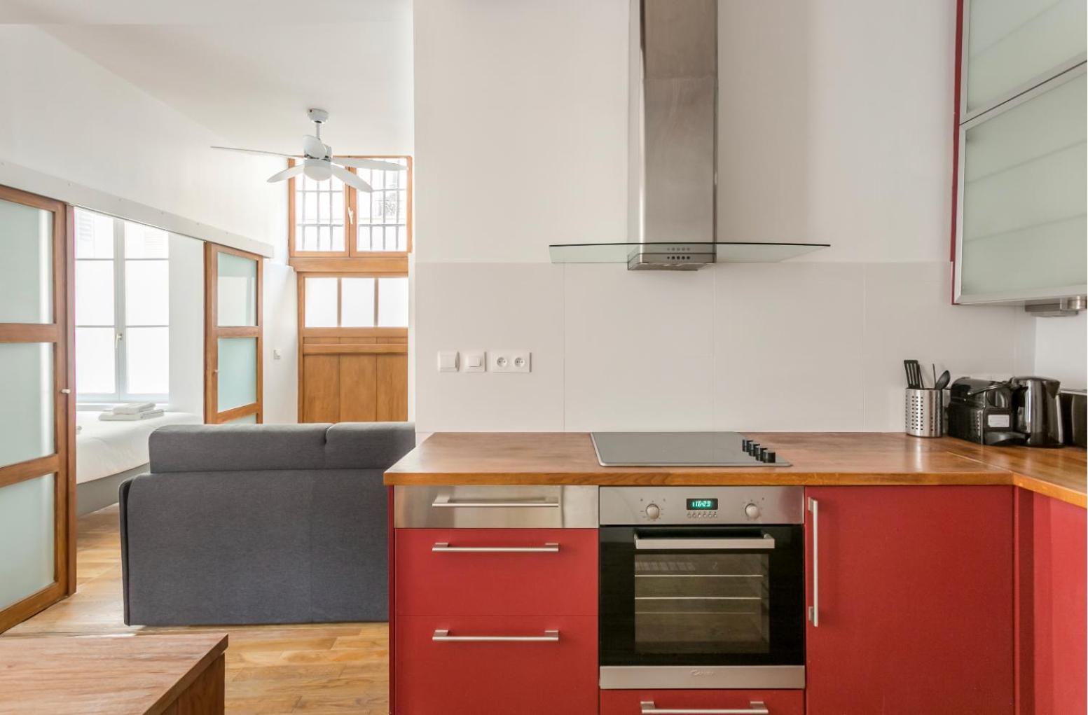Du Lion/ac Historic Flat, Marais, 4-5 Guests Appartement Parijs